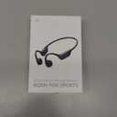 Bone Conduction Headphones,Open Ear Headphones Bluetooth5.4 with Mic,Wireless Headphones 10H Playtime, Waterproof Sport Headphone Suitable for Running,Cycling, Outdoor Sports Black