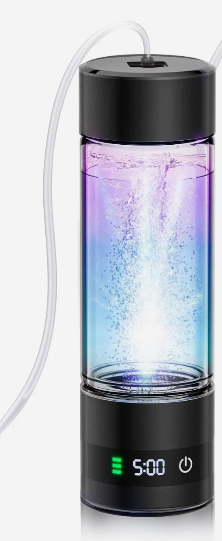 4.0 Upgrade Hydrogen Water Bottle & Hydrogen Absorption 【SGS Certification  6000PPB】 Hydrogen Water Bottle  2025 SPE PEM Technique 【NO.1100% Odorless】 Applicable to Various Water