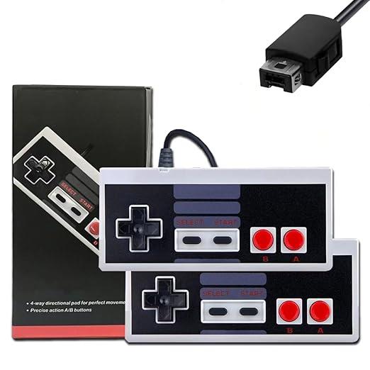 acisan Retro 2-Pack Classic Game Controllers with 9.8-Foot Cables – Nostalgic Fun for the Whole Family, Compatible with Retro Consoles & PC