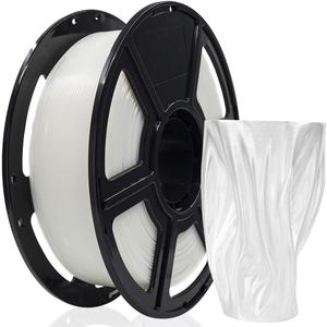 FLASHFORGE 3D Printer Filament, PLA PRO Filament 1.75mm, 1KG Spool (2.2lbs), Dimensional Accuracy +/- 0.02mm for FDM 3D Printers, Better Tenacity & No Knotting (Transparent)
