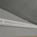 1" Cordless Mini Blinds, White Vinyl Light Filtering Blinds, 28" W x 36" H, Ideal for Indoor Windows, Office, Kitchen, Bathroom & Living Room