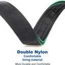 TSPRO Premium Dog Collars Tactical Dog Collar with Patch and Heavy Duty Quick-Release Metal Buckle Durable Thick and Adjustable for Medium to Large Dogs (Green L) (Patch-Equipped L (18.5"-25" Adjustable))