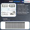 3.6 Engine Rebuild Overhaul Kit For Jeep Dodge Chrysler RAM 3.6L V6 11-16
