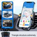 vanva Universal Air Vent Car Mount, [ Big Phones & Thick Case Friendly ] Cell Phone Holder for Car Hands Free Clamp Cradle Vehicle fit for All Apple Smartphone