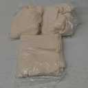 Wokceer Wedding Arch Backdrop Cover (7.2FT, 6.6FT, 6FT) Set of 3 Spandex Fitted Beige Arch Covers Round Top Chiara Arches Covers Stretchy Backdrop for Birthday Party Ceremony Banquet Decor