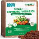 Back to the Roots Organic Coir, 51 Quart Expanding Soil, Great for Seeds and Potting