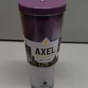 Manna™ Axel™ Plastic Tumbler & Straw Set - Purple