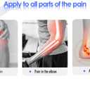 Freeze Ice Sleeve for Elbow & Knee Arm Ice Pack Sleeves Wrap for Injuries Compression, Reusable Gel Cold Packs for Ankle, Calf - Flexible Cold Wrap for Meniscus, ACL, MCL, Pain Relief (Blue, M)