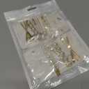 TIEOSME 12Pcs Bobby Pins for Women, Gold White Pearl Hair Pins Elegant Metal Barrettes Hair Clips for Women Wedding Bridal Party Accessories