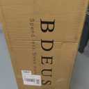 BDEUS Dual Layer 5 Inch Memory Foam Mattress Topper California King Size, 2 Inch Gel Memory Foam Plus 3 Inch 1450 GSM Down Alternative Quilted Pillow Top Mattress Pad Cover, Dark Gray
