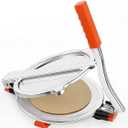 indian Puri Press Stainless Steel Puri Maker Press roti chapati Presser for Home - papad,Puri Maker Press with Handle Kitchen Item Pack of 1