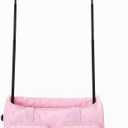 Rac n Roll Collapsible Rolling Dance Bag with Garment Rack (Clothes Rack), Foldable Competition Travel Duffel with Wheels for Dancers, Cheer, Pageant, Skating, Costume Storage, Pink