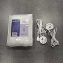 Electric Mattress Pad Queen Size Quilted Wave 10 Heat Settings & Dual Control with 12 Hour Auto Off,Deep Pocket Fits up to 15", Microfiber Bed Warmer, ETL Certified Machine Washable,60"x80"