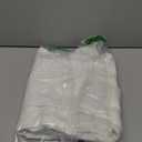 Sidefeel Women's High Waisted Jeans Strechy Fashion Raw Hem Straight Leg Ankle Denim Pants with Pockets Size 12 White