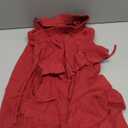 OFOKEDA Women's Medieval Gothic Steampunk Victorian Asymmetrical High Low Skirt Pirate Skirt, Small