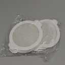 60 Pack Disposable Shower Drain Hair Catcher Hair Trap Drain Covers 4.4” Extra-Wide Mesh Hair Catcher for Shower, Sink, Laundry & Bathtub