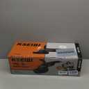 KSEIBI 711985 Concrete Grinder 7 Inch - Angle Grinder Kit with Dust Extraction Shroud, 2400W 15A Motor, 6000RPM, Includes Auxiliary Handles & 9 Inch Protective Guard, Diamond Cup Wheel, Carrying Bag