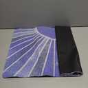 Navy Blue Boho Outdoor Door Mat Doormat, Navy Blue Boho Welcome Door Mats Doormat Outdoor Indoor Entrance, Indoor Door Mats for Entryway, 17x30