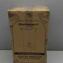 Elite Gourmet CCM040 Stainless Steel 40 Cup Coffee Urn Removable Filter For Easy Cleanup, Two Way Dispenser with Cool-Touch Handles Electric Coffee Maker Urn, Stainless Steel