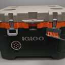 Igloo Trailmate 52Qt Wheeled Cooler, Insulated Hard Shell Ice Chest, Sportsman, 20.26" x 25.62" x 16.7"