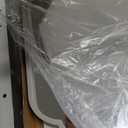 GLSLAND 21"x56" Petal Arched Black Full Length Mirror  Wall Hanging or Floor Mirror, Modern Aluminum Frame, Decorative Arch Mirror for Bedroom, Bathroom, Entryway, Living Room