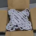 100 Pack White Kids Hangers 11.6 Inch - Baby Clothes Hangers for Toddler & Child, Durable Plastic Children's Hangers for Closet, Pants, Coats, Skirts (Non-Slip, Space-Saving)