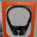 Bone Conduction Headphones, 2025 Upgrade Open-Ear Wireless Bluetooth Workout Headphones with Microphones, 8Hr Playtime, Waterproof Earphones for Sports, Running, Gym, Hiking, Cycling (Black)