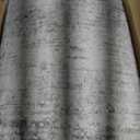 Area Rug 10x14 Washable Rug, Vintage Boho Medallion Rugs Non-Slip Soft Low Pile Large Distressed Rug Indoor Retro Carpet for Living Room Bedroom Dining Room Home Office (Grey, 10'x14')