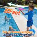 3 x Water Guns for Kids Adults Toddler, High-Capacity Foam Squirt Gun Toy, Summer Fun Water Toys for Pool Outdoor Beach Games, Water Blaster for Ages 4-8 8-12 Boys Backyard Party Play (6.3" 6PCS)