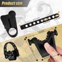 Fabbay 8 Sets Bike Rack Straps Replacement Bicycle Hitch Strap Cradle Car Rack Parts Bike Carrier Mount Rubber Strap for SUV Truck Minivan Hatchback Sedan Accessories (1 Inch Trailer Hitch)