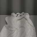  Womens Plus Size Summer Dresses - Casual Eyelet Square Neck Sleeveless Smocked Ruffle A-Line Cute Short Sundress (White) 20W