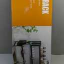 Milkshake White 3 Tier Over Sink Dish Rack Drainer with Cover - Space-Saving Organized Drying Rack for Dishes, Glasses, Bowls, Cutlery