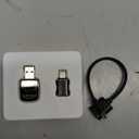 2026 Upgrade Wireless CarPlay Adapter for iPhone,2 in 1 for Apple Carplay and Android Auto Adapter,Convert Wired to Wireless, Plug & Play Mini CarPlay USB to USB-C/Type-C, Stable Control & No Delay