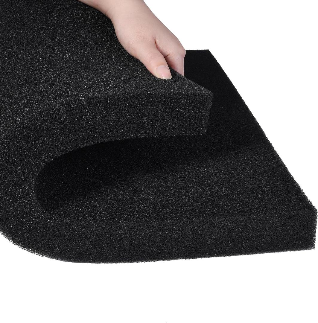 ALEGI Aquarium Sponge Filter Pad, Bio Filter Media Foam Sponges, Cut-to-Size Foam for Fish Tank (20"x20"x1.57" (50PPI))
