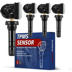 13598771 Programed Tire Pressure Monitoring Sensor TPMS Sensor Fits for:Chevy - 2007-2022 Equinox 2011-2015 Cruze 2007-2016 Silverado 1500 2500hd 3500hd 2007-2013 Avalanche Set of 4 315MHz