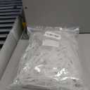 Christmas Light Clip, 100 Packs Clay Tile Roof Clips, Outdoor Holiday Light Clips for C7, C9, Mini Lights and Icicle Lights (Translucent)