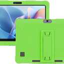 Case for Fusion5 FWIN232 Plus / 232 Pro N5 Tablet 10.1 inch,Soft Silicone Protector Cover,Kids Friendly,Adjustable Stand Tablet Cover,4 Corners Thicken Shockproof, Green