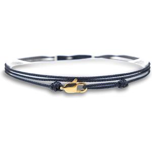 Made by Nami Nautical Rope Bracelet for Men Waterproof & Adjustable Wrap String Bracelets with Snap Hook Gift for Him