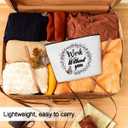 Coworker Gifts Makeup Bag, Work Will Suck Without You Make Up Bag, Travel Toiletry Bag for Women Going Away Farewell Retirement Gifts for Coworkers Boss Colleague, 1 PCS Cosmetic Bag for Pouch -B11