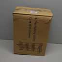 Calmootey 4-Tier Rolling Utility Cart with Drawer,Multifunctional Storage Organizer with Plastic Shelf & Metal Wheel,Storage Cart for Kitchen,Bathroom,Living Room,Office,Pink