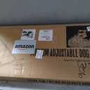 Dog Ramp for Bed, Adjustable Pine Wood Ramp for Small & Medium Dogs