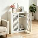 Router Storage Cabinet with Adjustable Shelves,WiFi Router Box Hider,Multi-Functional Router Storage Box,for Living Room,Office,Small Household