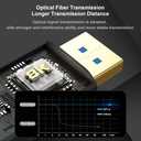 DP1.4 Fiber Optic Cable 10m(32.8ft), Ultra High Speed 32.4Gbps DisplayPort Cable 8K@60Hz 4K@144Hz 2K @165Hz Slim Braided Cable