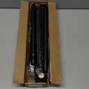 Tension Curtain Rod 17 To 83 Inch White Tension Rod 1" Diameter Heavy Duty Tension Shower Rod Adjustable Spring Curtain Rod No Drilling Stainless Steel For Windows Bedroom Closet Doorway Door Kitchen