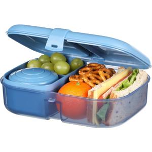 Sistema 2167502ZS Bento Box, Plastic, 1.1 liters