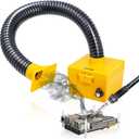 KOTTO Strong Suction Smoke Absorber for Soldering, Welding, 3D Printing - Extractor with Carbon or HEPA Filter [Updated, Hose Pre-Attached]