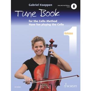 Koeppen: Cello Method: Tune Book 1 - Have Fun Playing the Cello Book with Online Material