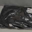 London Fog Women's Plus Size DoubleBreasted 3/4 Length Belted Trench Coat, Black, 2X