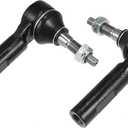 X AUTOHAUX 2pcs Front Outer Tie Rod End Links Suspension Steering Part ES800986 for Chrysler 300 2011-2019 for Dodge Challenger 2011-2018 Charger 2011-2019