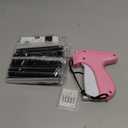 Stitch Gun for Clothing, Stitchy Gun Quick Clothes Fixer, Dress Tagging Gun-Includes 2,000 Black Fasteners & 2,000 White Fasteners & 6 Needles (Rose Red/White)